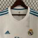 Camisa Retrô Real Madrid 2017/2018 I Home - Manga Longa Adidas