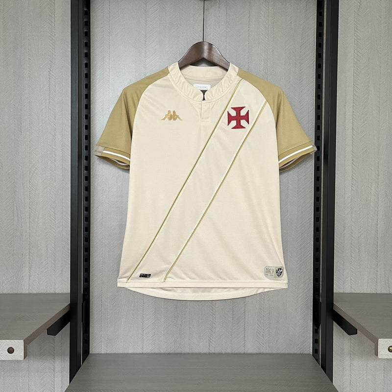 Camisa Vasco 2024/25 III Consciência Negra - Feminina - Dourada