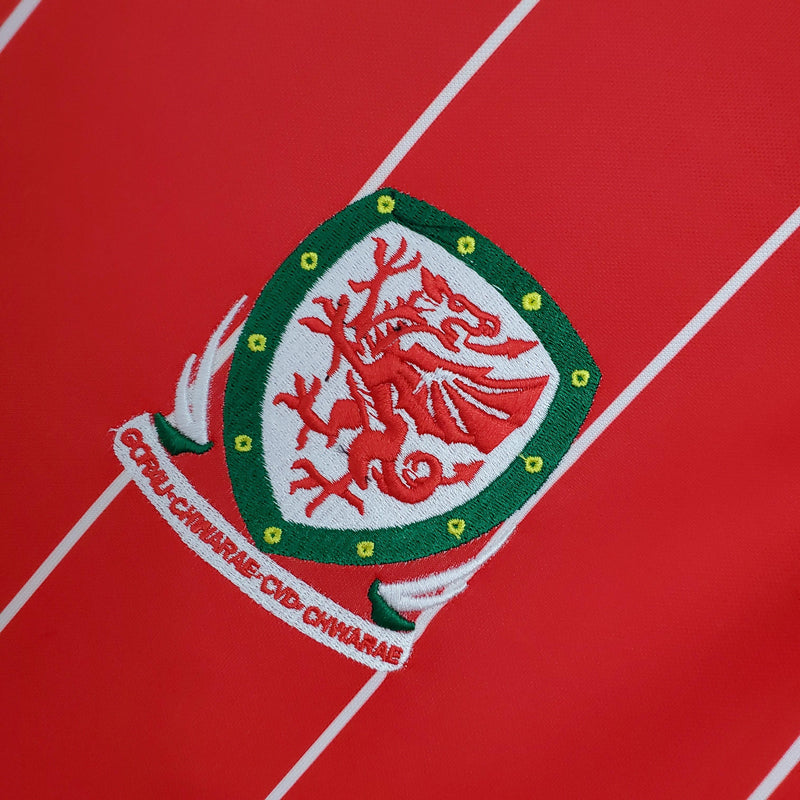 Camisa Retrô País de Gales 2015/2016 I Home - Adidas