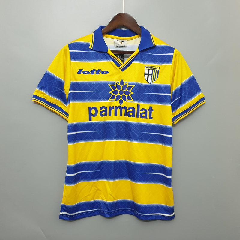 Camisa Retrô Parma 1998/1999 I Home - Lotto