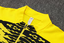 24/25 Conjunto Treino Borussia Dortmund - Frio Zíper Curto - Amarelo