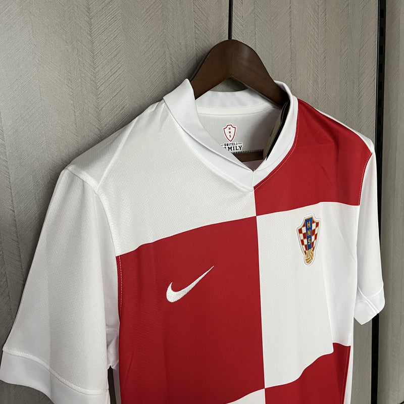 Camisa Croácia 2024/25 I Home - Torcedor