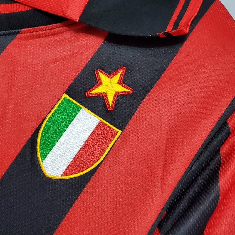 Camisa Retrô Milan 1996/1997 I Home - Lotto