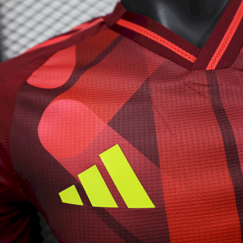 Camisa Alemanha Feminina 2025/2026 Vermelha - Jogador Unissex
