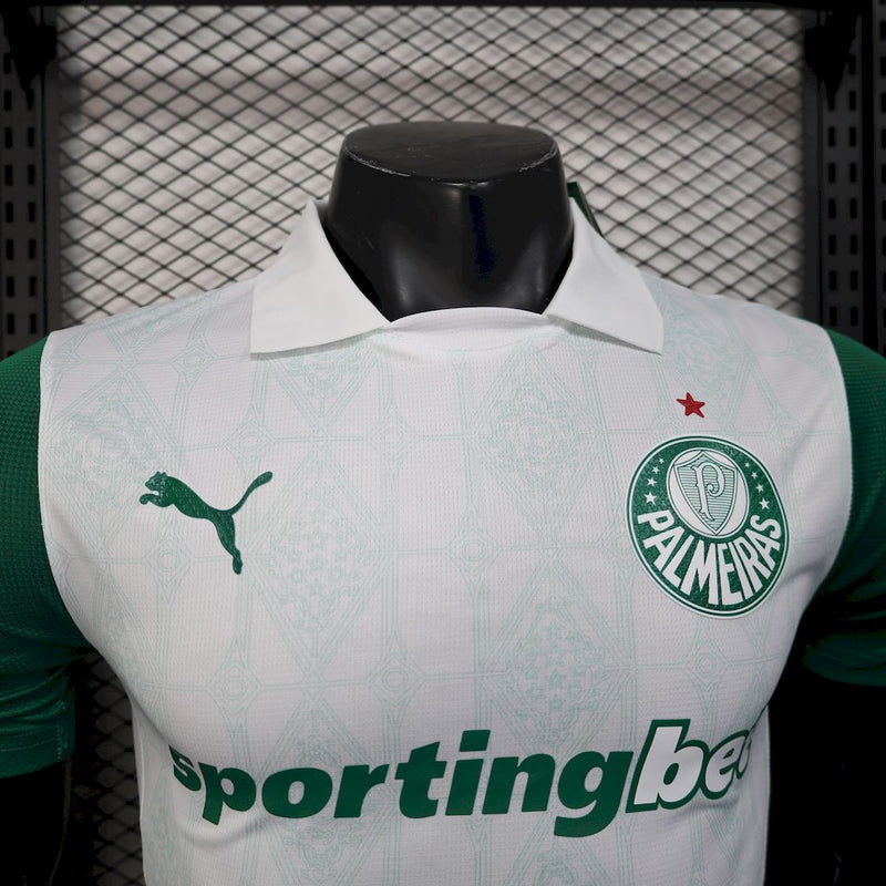 Camisa Palmeiras 2025/2026 II Away - Branca - Jogador