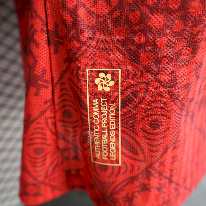 Camisa Portugal 2024/2025 Edição Especial Vermelha - Jogador