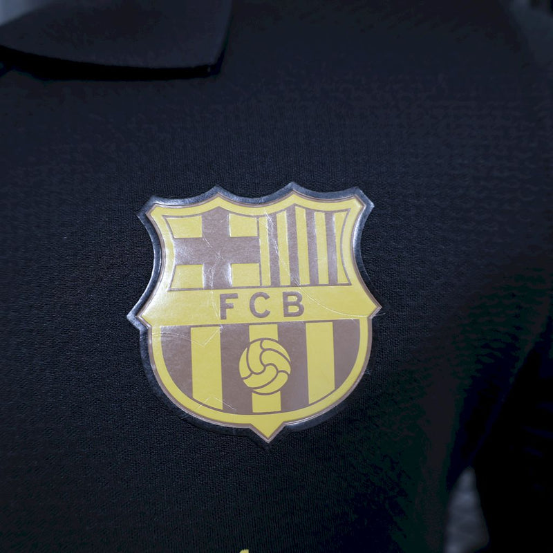 Camisa Barcelona Lamine Yamal Edição Especial - Preta - Jogador