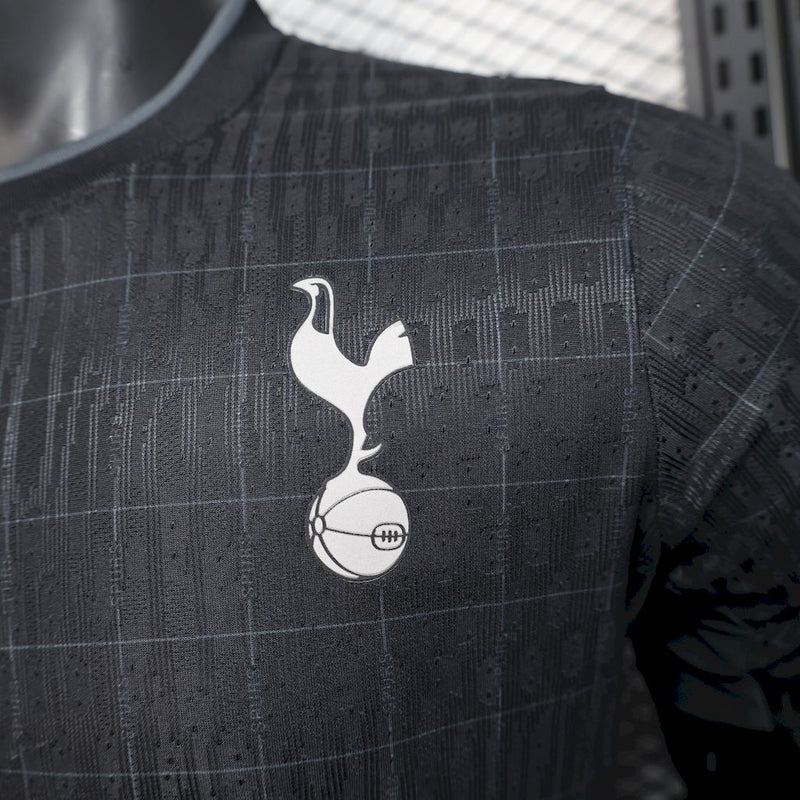 Camisa Tottenham 2025/2026 II Away - Preta - Jogador