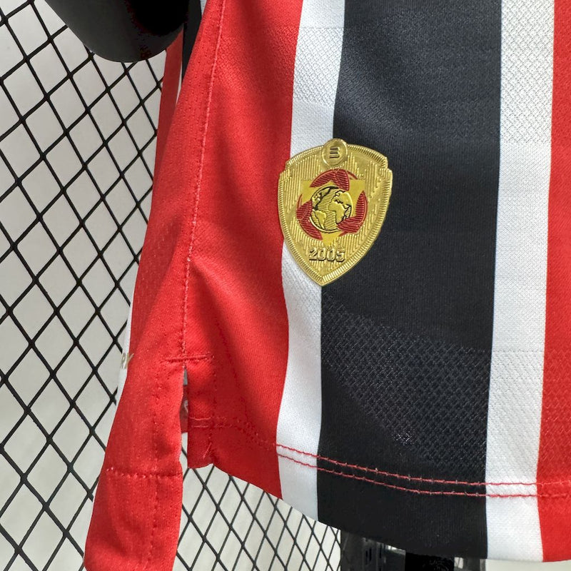 Camisa São Paulo 2025/2026 II Away - Vermelha - Jogador
