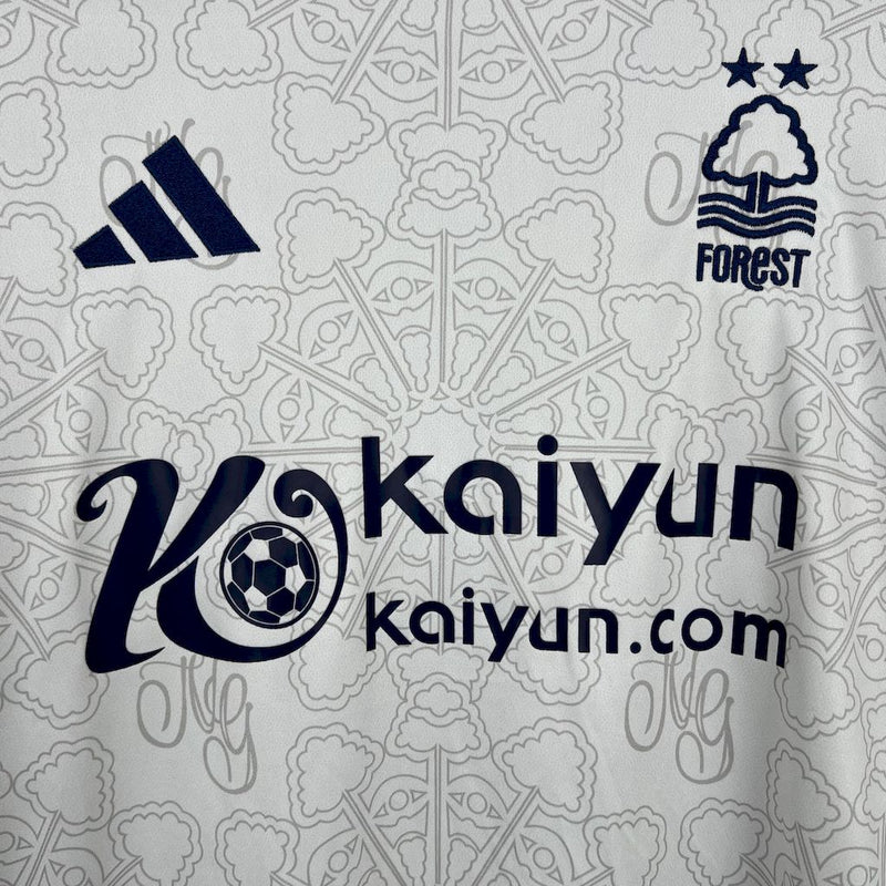Camisa Nottingham Forest II Away - Torcedor - Branca