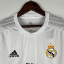 Camisa Retrô Real Madrid 2015/2016 I Home - Manga Longa Adidas