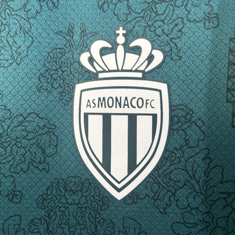 Camisa Mônaco 2025/26 III Third - Torcedor - Verde