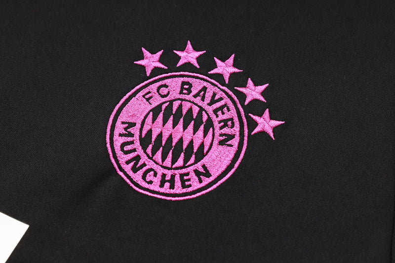 24/25 Conjunto Treino Bayern de Munique - Calor - Regata - Preto