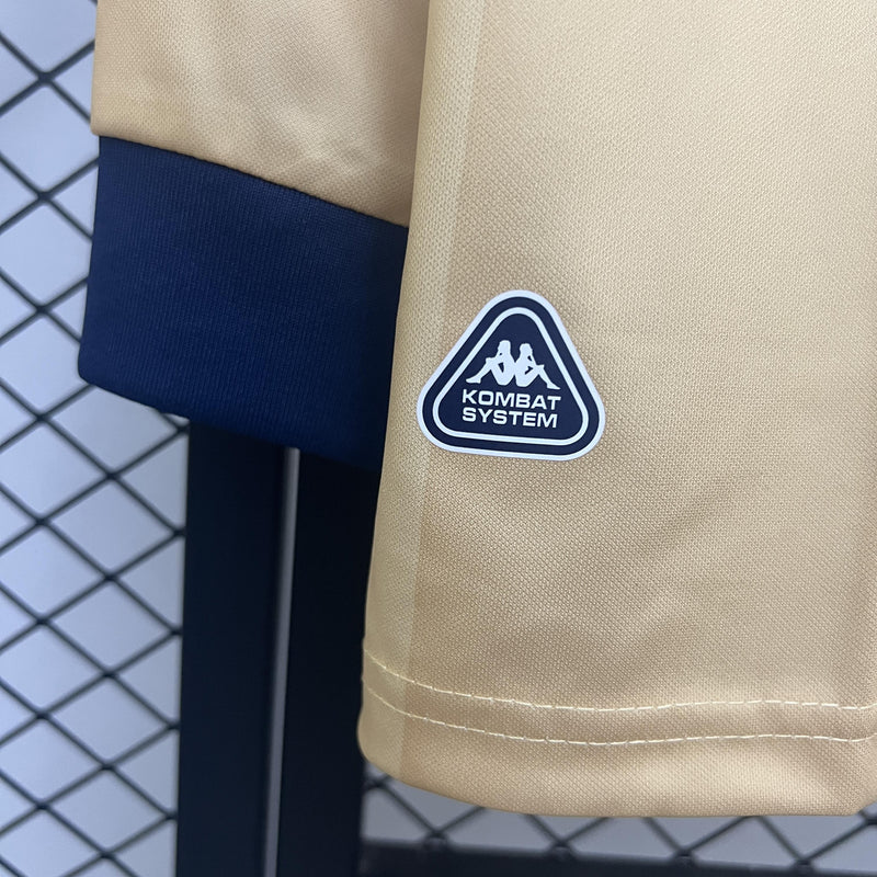 Camisa Deportivo La Coruña Edição Especial - Manga Longa Torcedor Bege