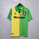 Camisa Retrô Manchester United 1992/1994 II Away - Canarinha