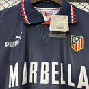 Camisa Retrô Atlético de Madrid 1997/1998 II Away - Azul - Puma