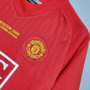 Camisa Retrô Final Champions Manchester United 2007/2008 I Home Nike