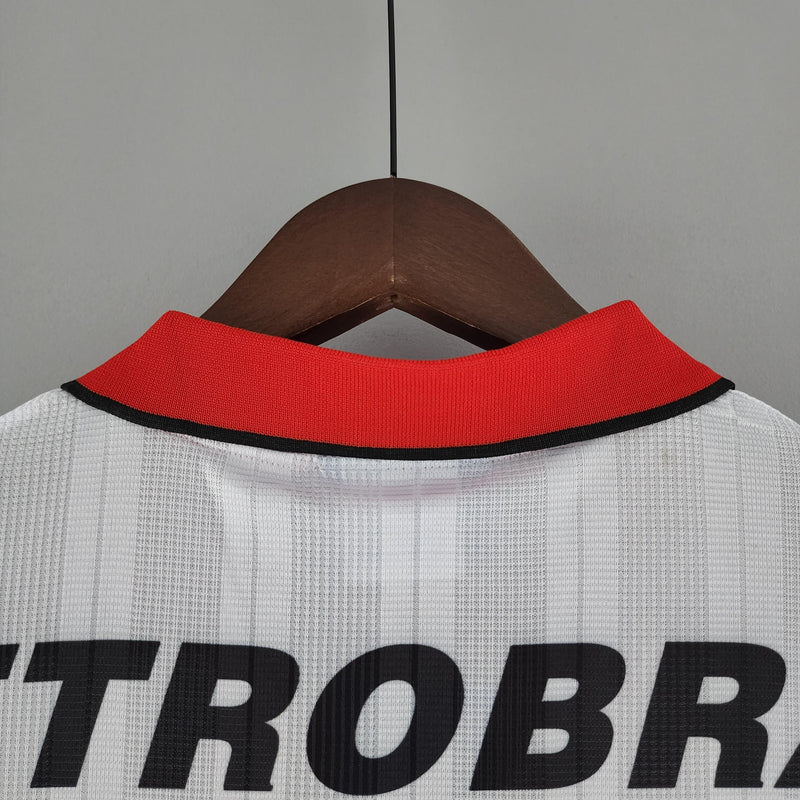 Camisa Retrô Flamengo 1995 II Away - Branca - Umbro