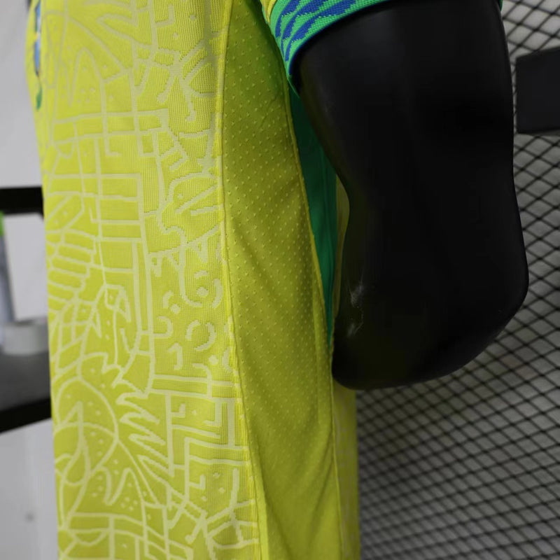 Camisa Brasil 2023 I Home - Jogador Nike - Amarela