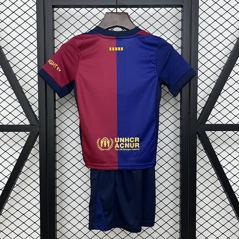 Conjunto Infantil - Barcelona 24/25 I Home Cactus Jack