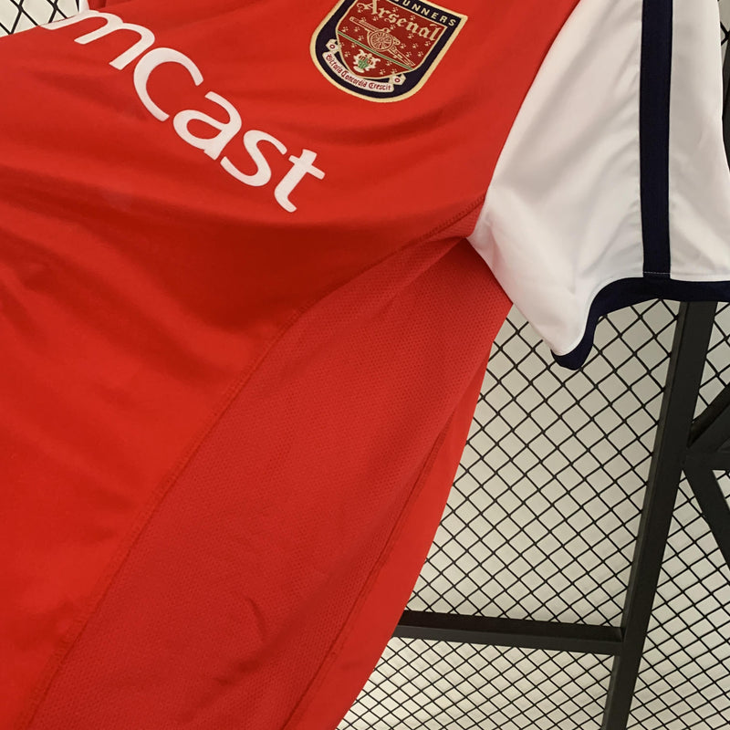 Camisa Retrô Arsenal 2001/2002 I Home - Nike