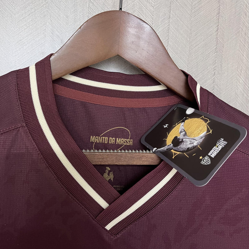 Camisa Atlético Mineiro 2023/24 Edição Comemorativa 'Santo Victor' - Torcedor - Vermelha