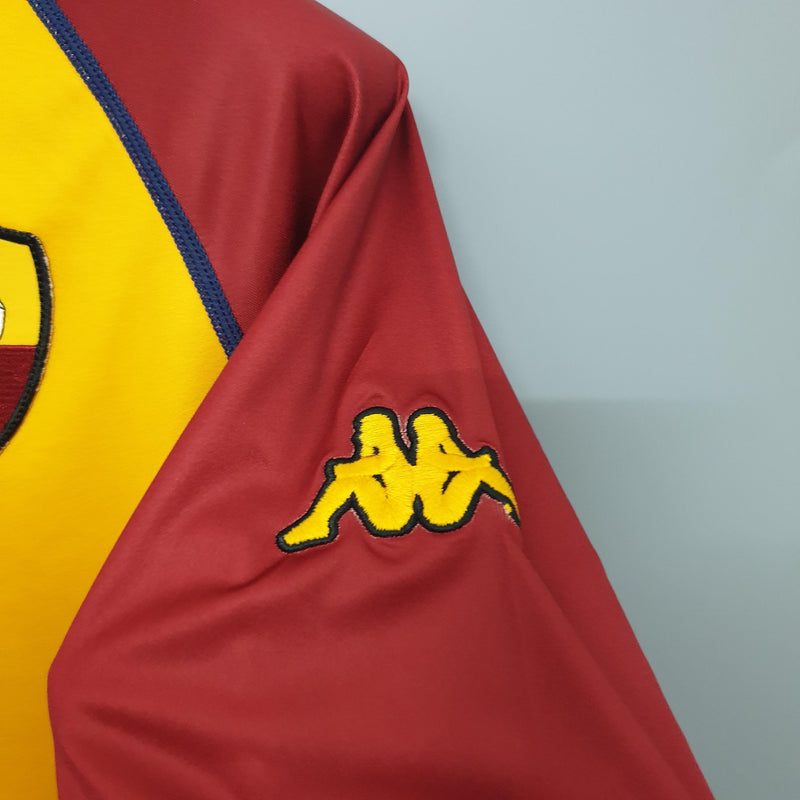Camisa Retrô Roma 2001/2002 I Home - Kappa