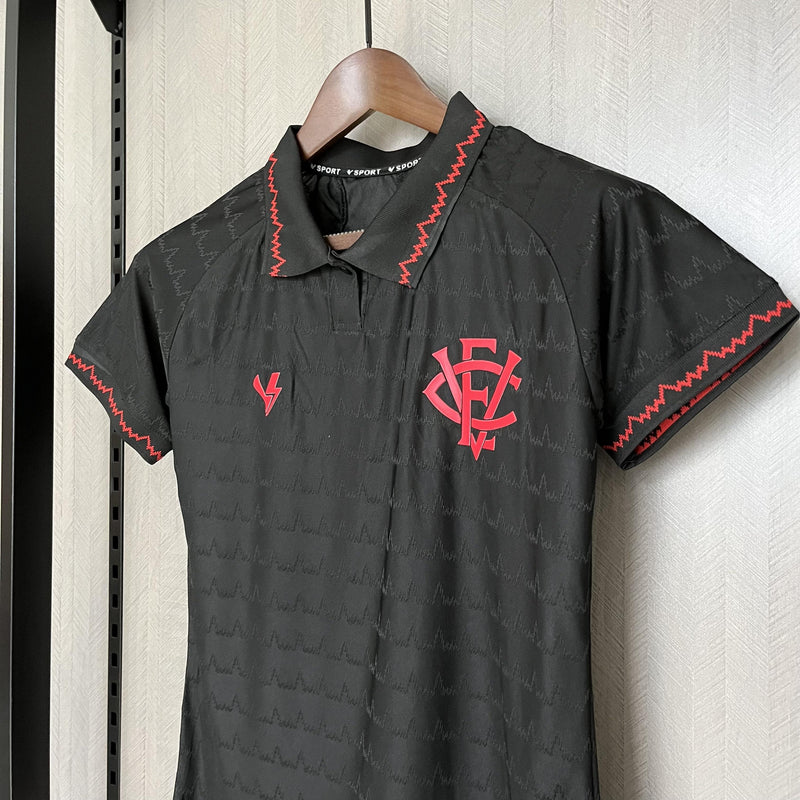 Camisa Vitória 2023/24 Feminina - Preta