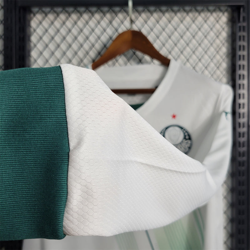 Camisa Palmeiras 2023/24 II Away - Torcedor Manga Longa - Branca