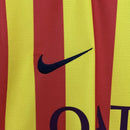 Camisa Retrô Barcelona 2013/2014 II Away - Amarelo Com Vermelho