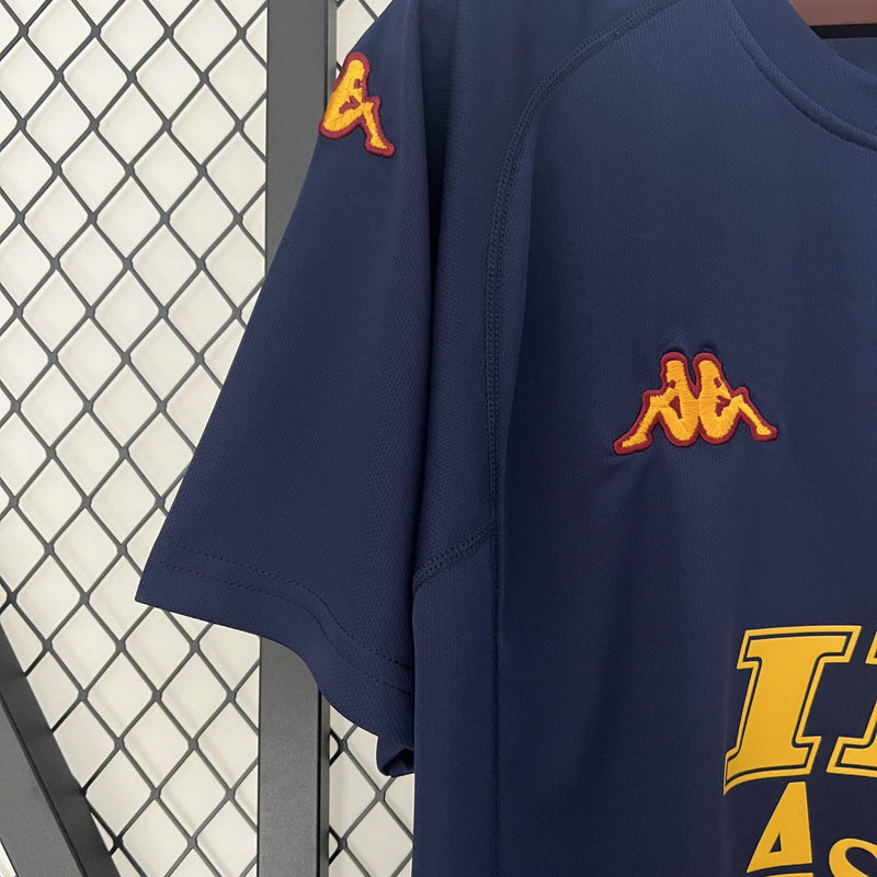 Camisa Retrô Roma 2000/2001 III Third - Azul - Kappa