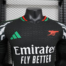 Camisa Arsenal 2024/2025 II Away - Jogador - Preta Adidas