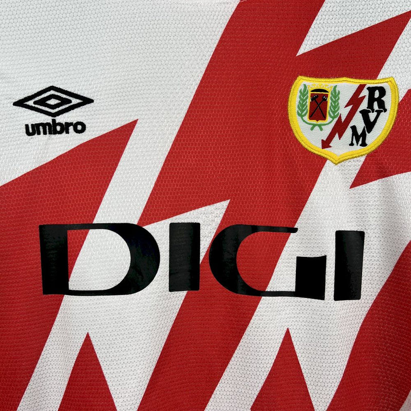 Camisa Rayo Vallecano II Away - Torcedor - Branca