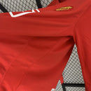 Camisa Retrô Manchester United 2007/2008 Final Champions League I Home - Manga Longa Nike