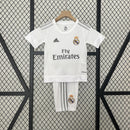 Conjunto Infantil Retrô - Real Madrid 2015/16 I Home