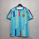 Camisa Retrô Barcelona 1996/1997 II Away - Azul - Kappa