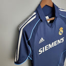 Camisa Retrô Real Madrid 2005/2006 Ii Away - Azul - Adidas