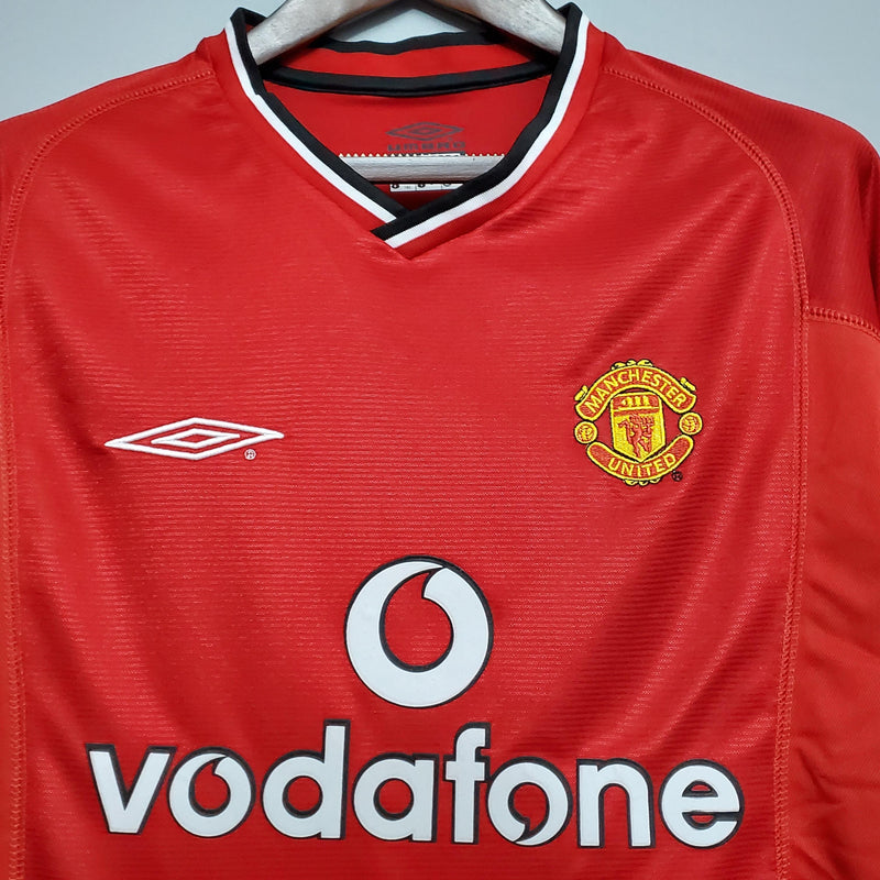 Camisa Retrô Manchester United 2000/2001 I Home - Umbro