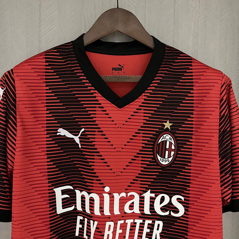 Camisa Milan 2023/24 I Home - Torcedor