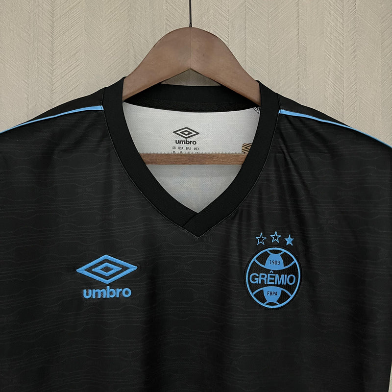 Camisa Grêmio 2023/24 II Away - Feminina - Preta