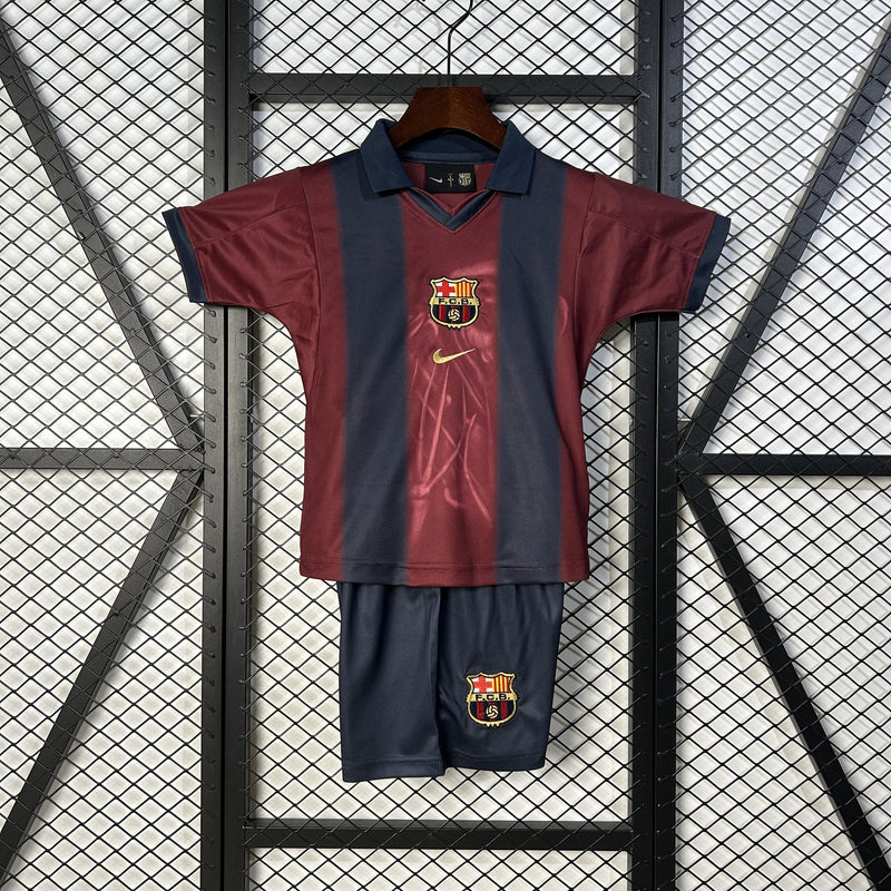 Conjunto Infantil - Barcelona 25/26 Edição Especial Cactus Jack Retrô