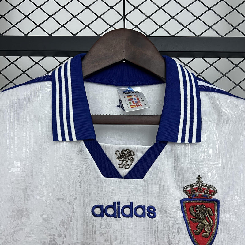 Camisa Retrô Zaragoza 1997/1998 I Home - Branca