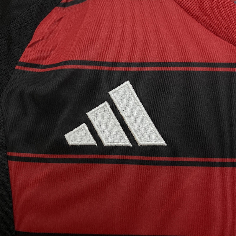 Conjunto Infantil - Flamengo 25/26 Manga Longa I Home