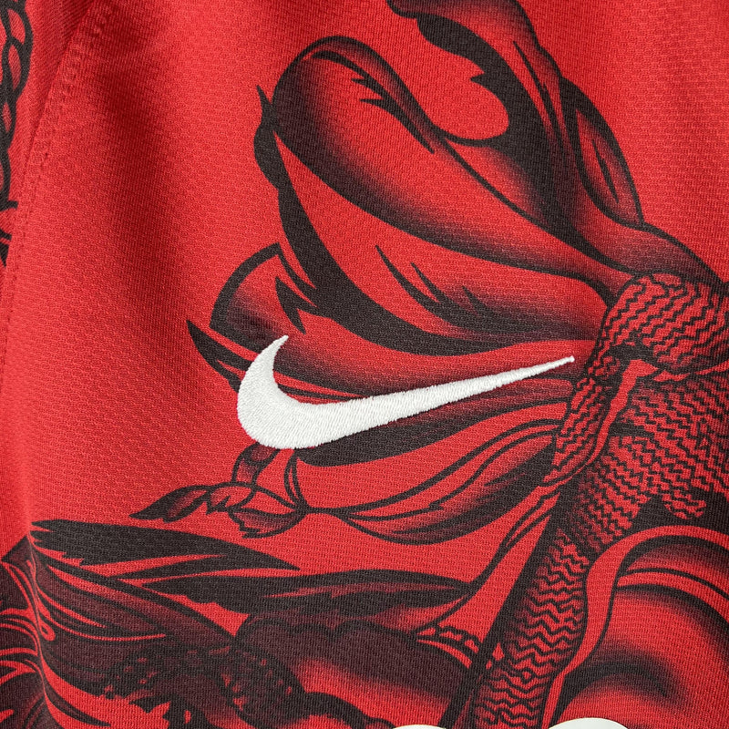 Camisa Retrô Corinthians 2011/2012 III Vermelha São Jorge - Nike