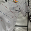 Camisa Retrô Barcelona 2003/2004 II Away - Cinza - Nike