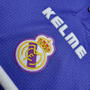 Camisa Retrô Real Madrid 1997/1998 II Away - Roxa - Kelme