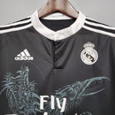 Camisa Retrô Real Madrid 2014/2015 III Third Dragão - Manga Longa Adidas