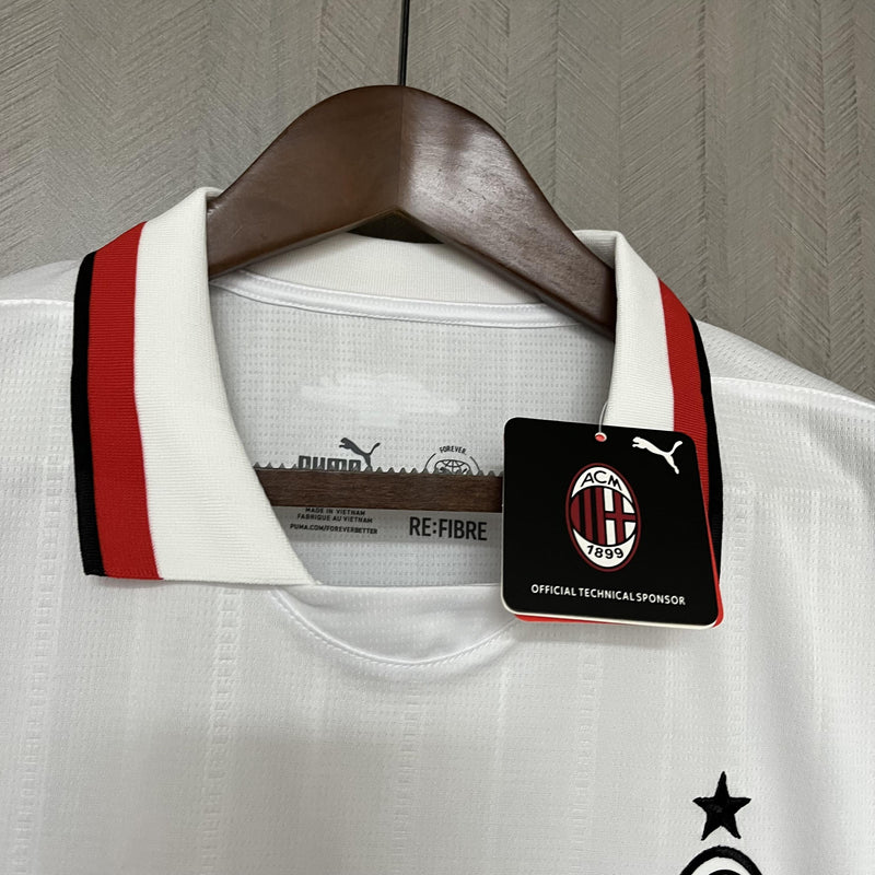 Camisa Milan 2024/25 II Away - Torcedor - Branca