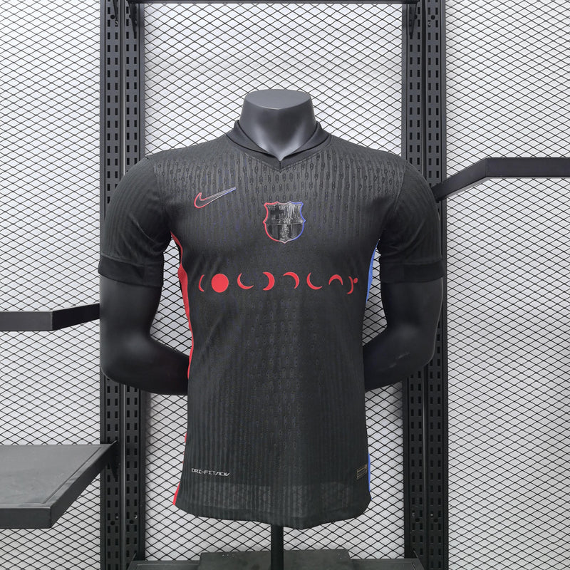Camisa Barcelona 2024/2025 II Preta Coldplay - Jogador