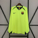 Camisa Retrô Barcelona 2005/2006 II Away - Verde - Manga Longa Nike